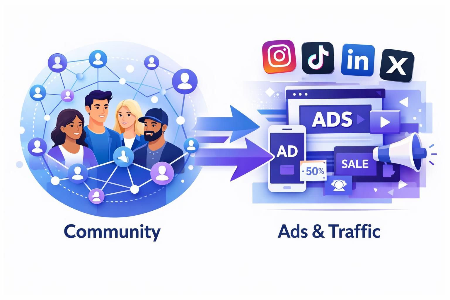 entdecken sie die bedeutung von communities im vergleich zu klassischen traffic-kanälen und wie sie den online-verkehr und das engagement beeinflussen.