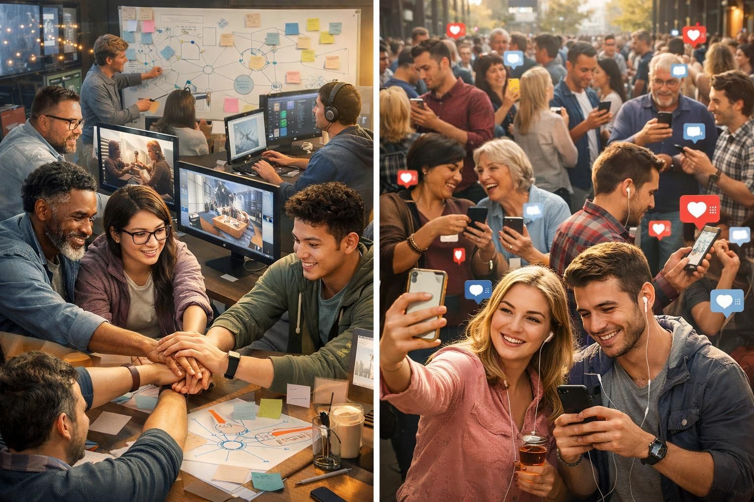 entdecken sie, wie sich online-communities im vergleich zu sozialen netzwerken entwickeln, ihre besonderheiten und zukünftigen trends verstehen.